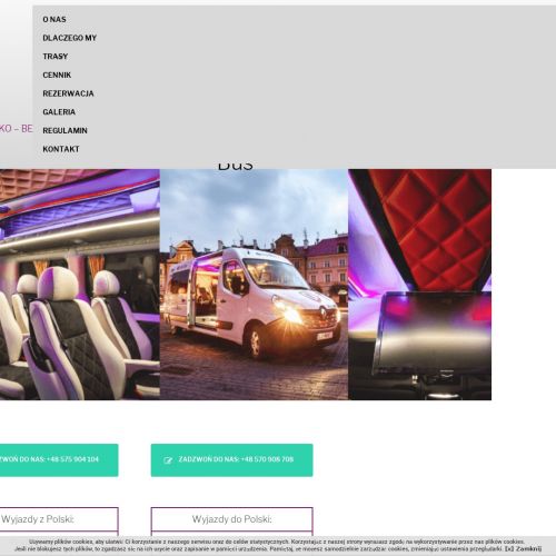 Bezpieczny bus za granicę - Warszawa