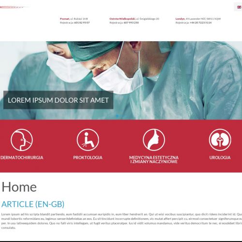 Chirurg proktolog poznan