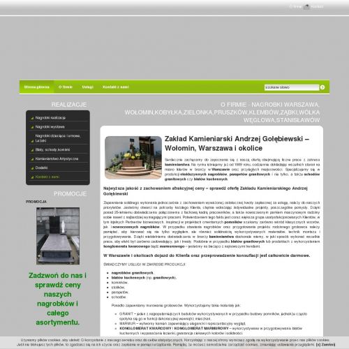 Zakład kamieniarski Warszawa