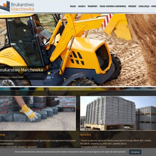 Tomaszów Mazowiecki - utwardzanie terenu