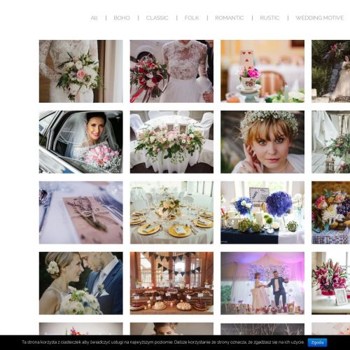 Dekoracje na wesele w Krakowie