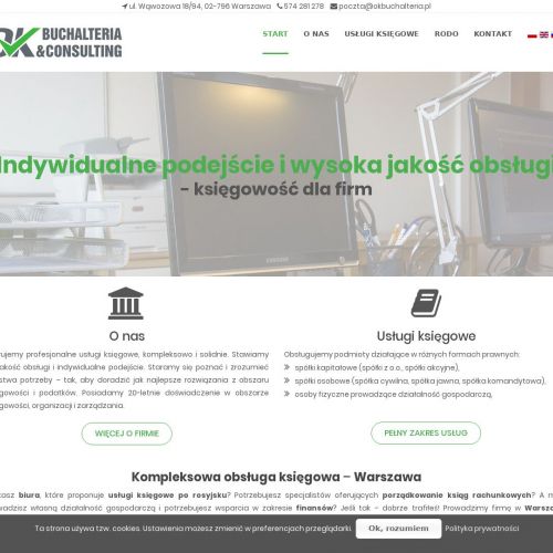 Kompleksowa obsługa księgowa w Warszawie