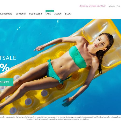 Bikini z wysokim stanem Poznań