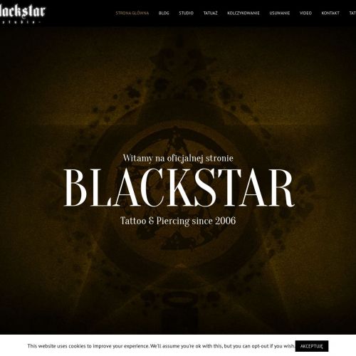 Tatuaż blackwork Warszawa