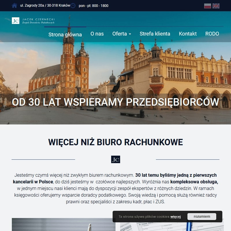 Przegląd podatkowy online w Krakowie