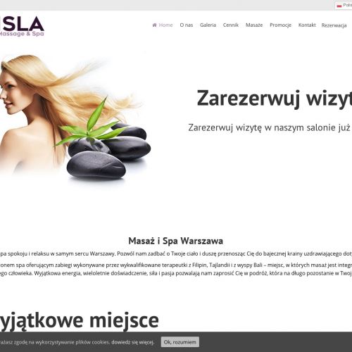 Masaż relaksacyjny - Warszawa