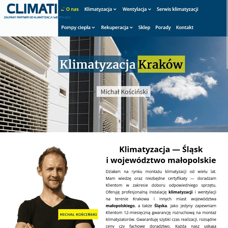 Montaż klimatyzacji w Krakowie