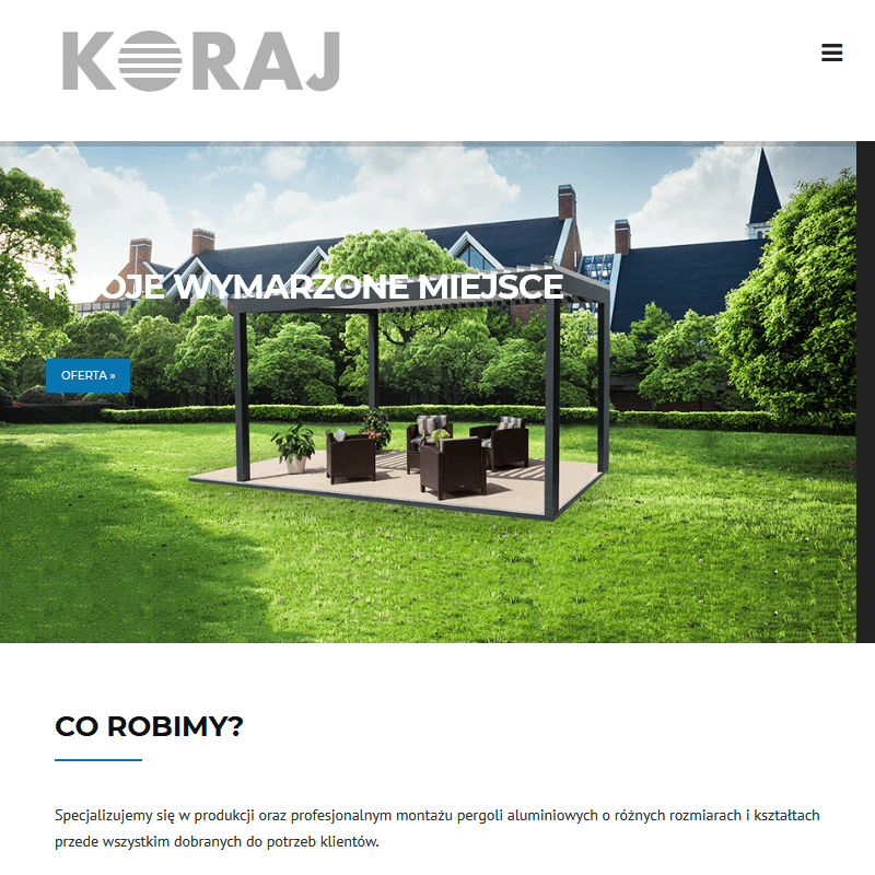 Zadaszenia tarasowe producent