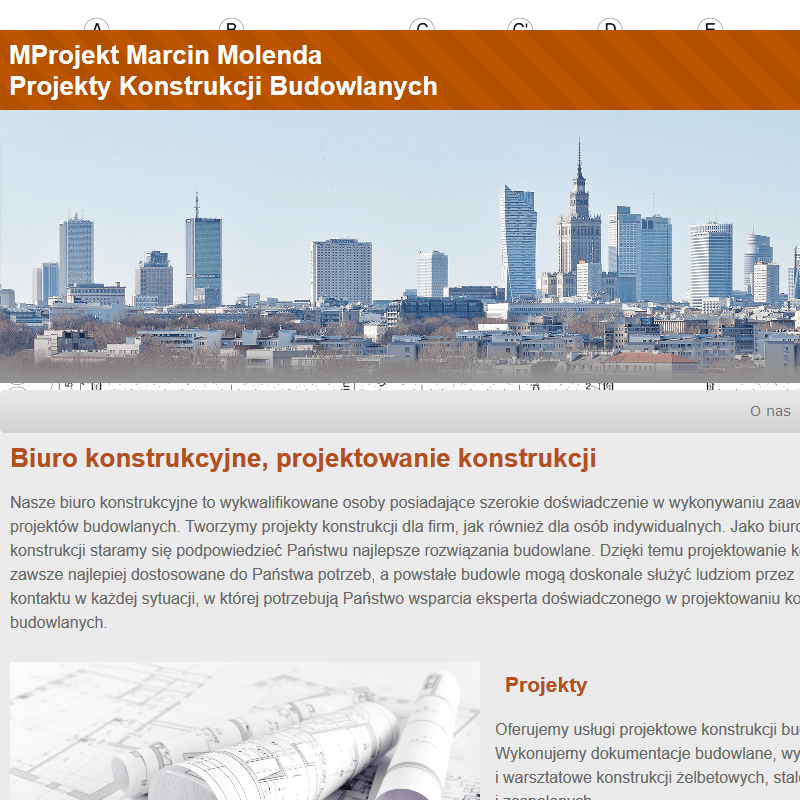 Warszawa - biuro konstrukcyjne