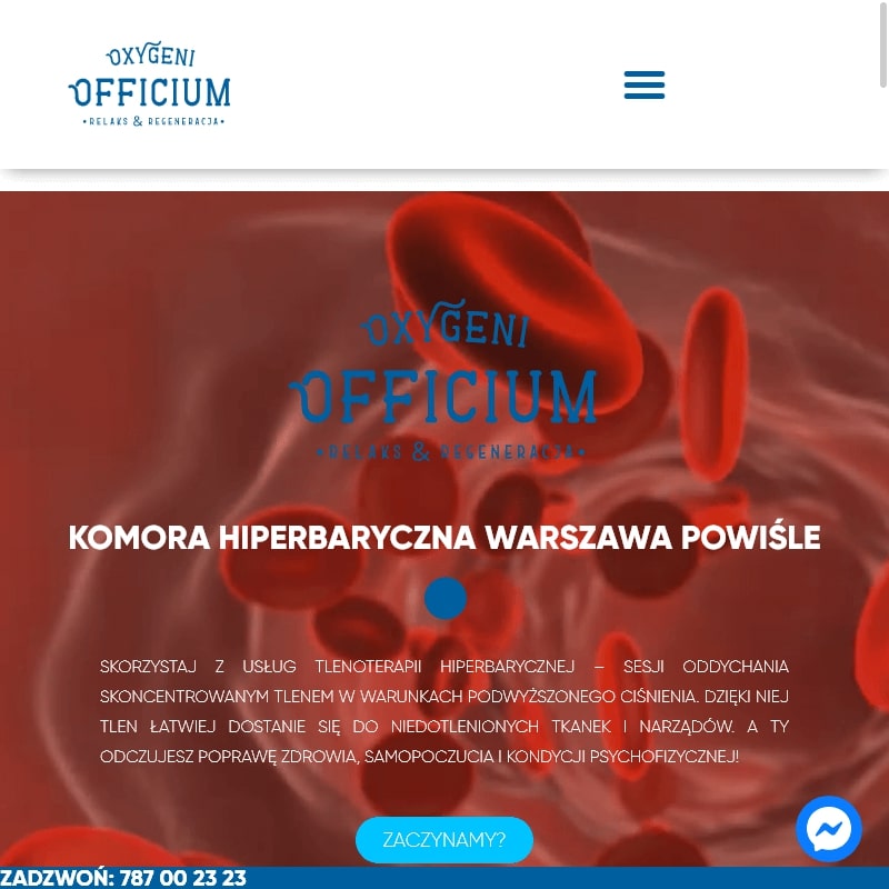 Tlenoterapia w komorze hiperbarycznej w Przemyślu