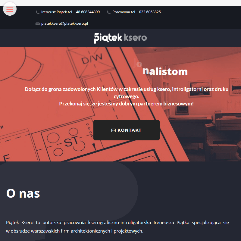 Oprawa twarda projektów budowlanych - Warszawa