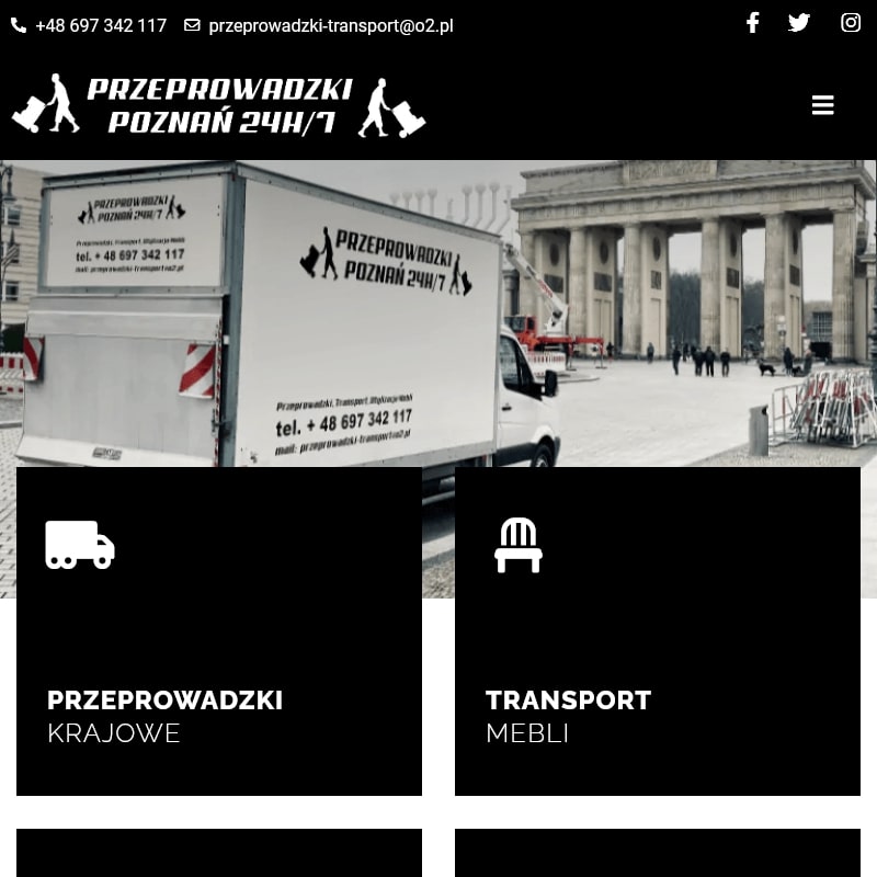 Przeprowadzki poznań Warszawa - Poznań