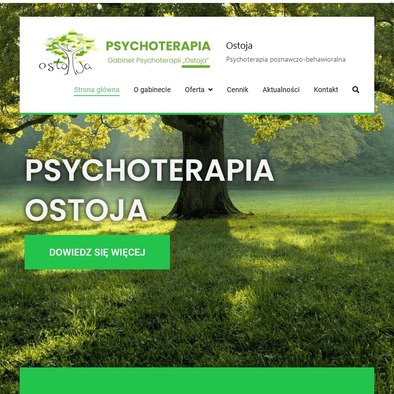 Psychoterapeuta warszawa wola