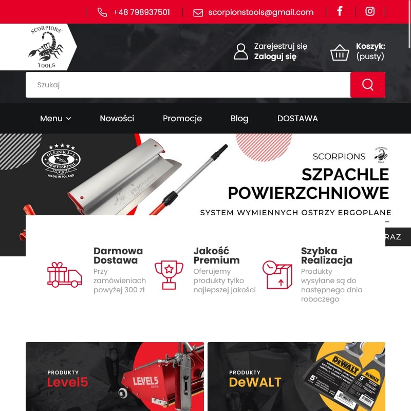 Mieszadło do gotowych mas szpachlowych